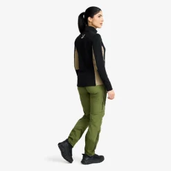 Waffle Full-zip Fleece Dame