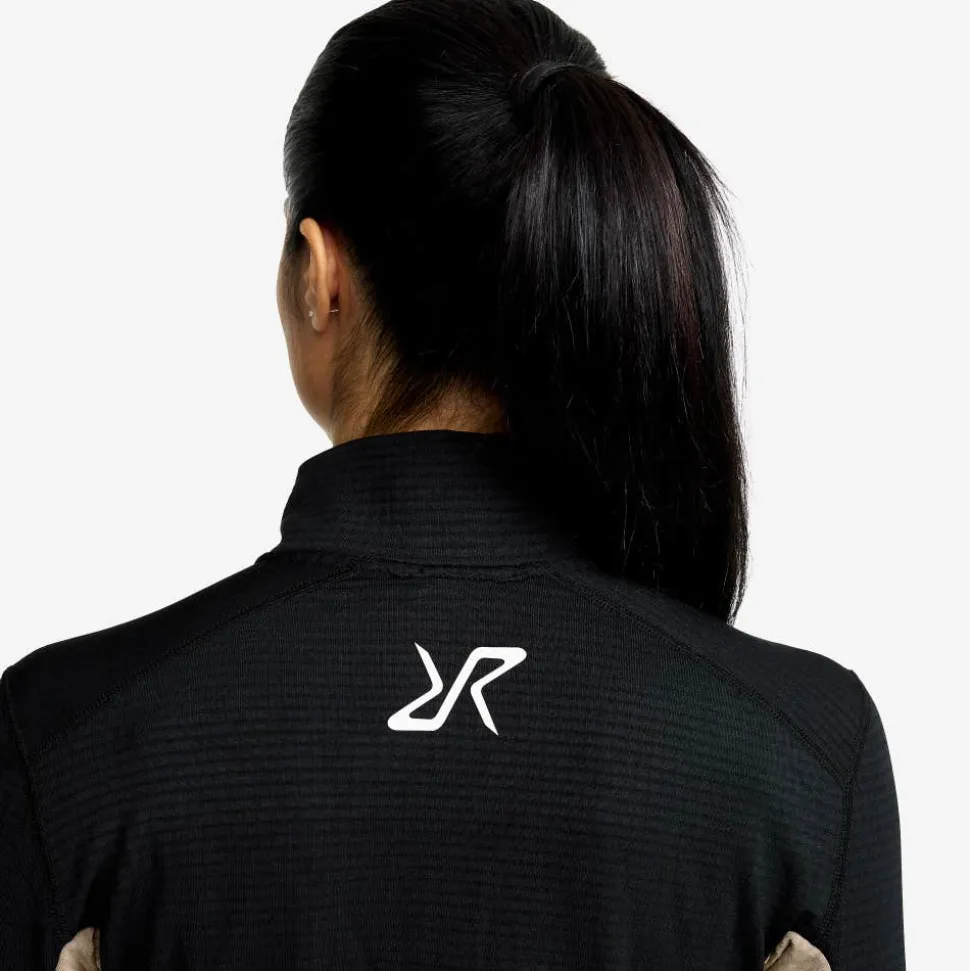 Waffle Full-zip Fleece Dame