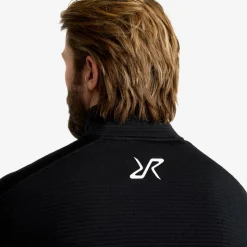 Waffle Full-zip Fleece Herre